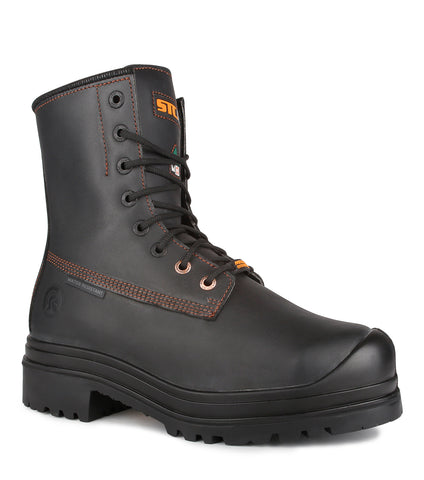 Malden, Black | 8" Waterproof & 200 g Tactical Boots | Vibram TC4+
