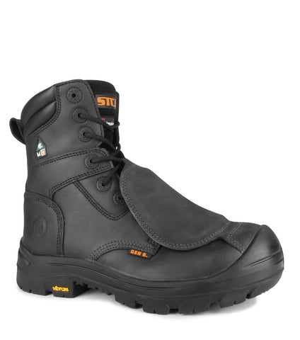 Cobalt, Black | 15'' Insulated Rubber Work Boots | Metguard Protection