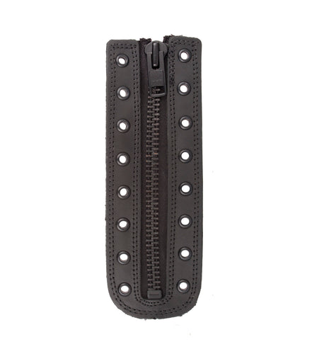 YKK Zip Kit, Black | For 8" laces boots | Includes 2 zippers & laces