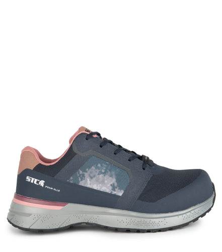 LadyFit, Navy | Women's Ultra Lightweight Athletic Work Shoes