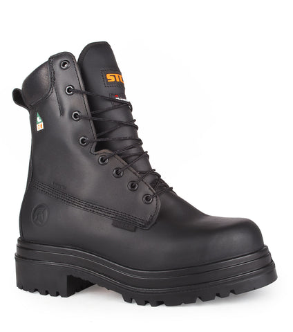 Malden, Black | 8" Waterproof & 200 g Tactical Boots | Vibram TC4+